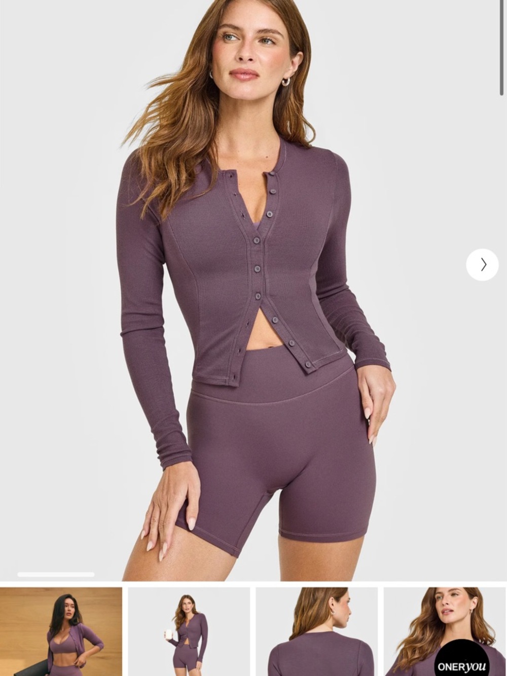 SOLD SOLD SOLD Oner Active MELLOW™ RIB MID LONG SLEEVE CARDIGAN